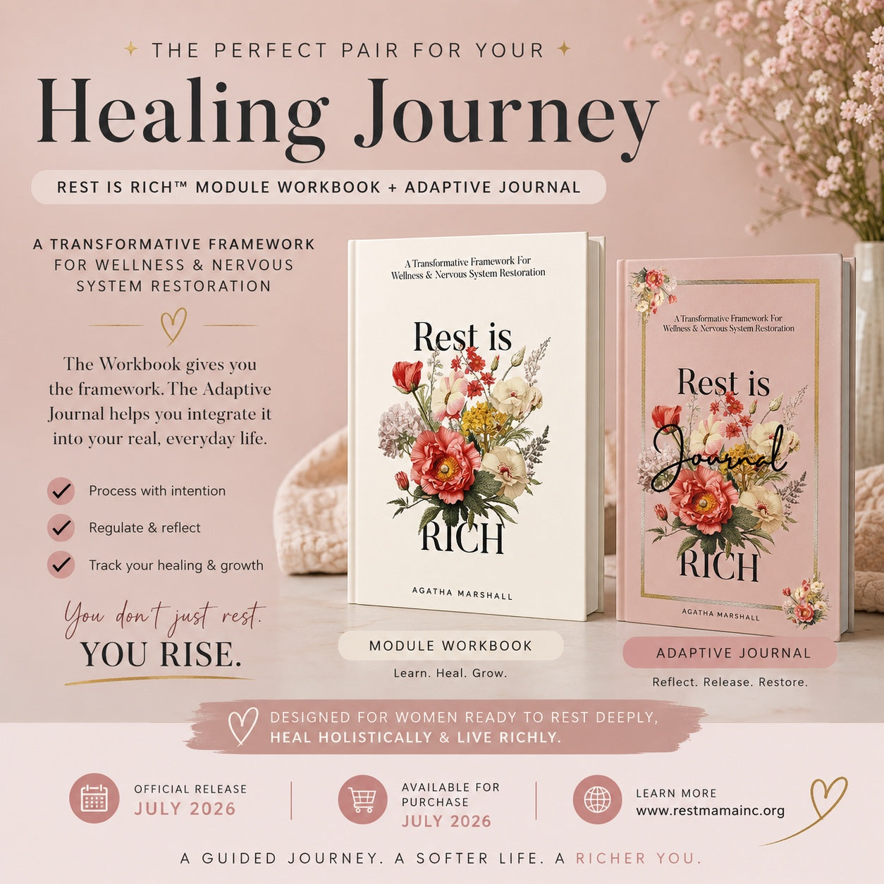 Rest is Rich™
A Transformative Framework for Wellness & Nervous System Restoration