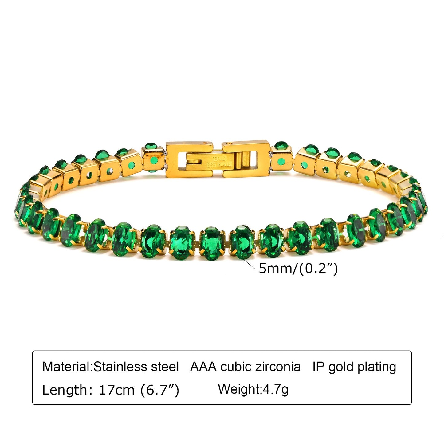The Emerald Bloom Bracelet