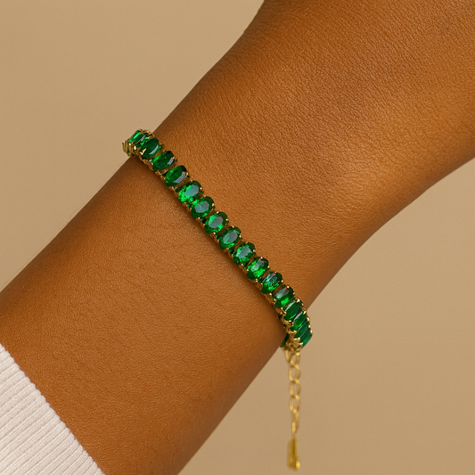 The Emerald Bloom Bracelet