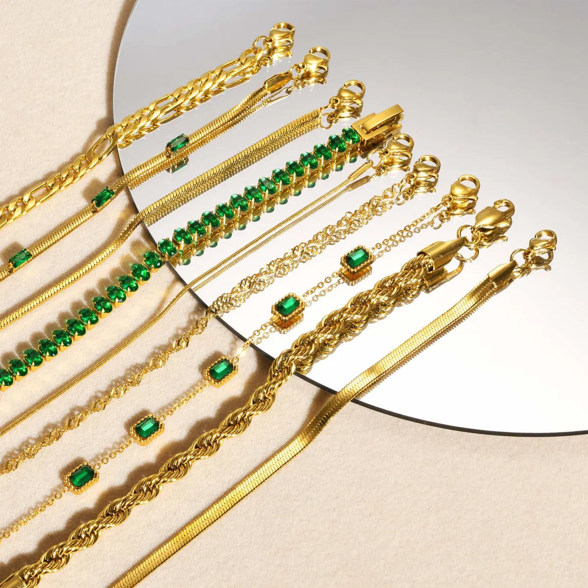 The Emerald Bloom Bracelet